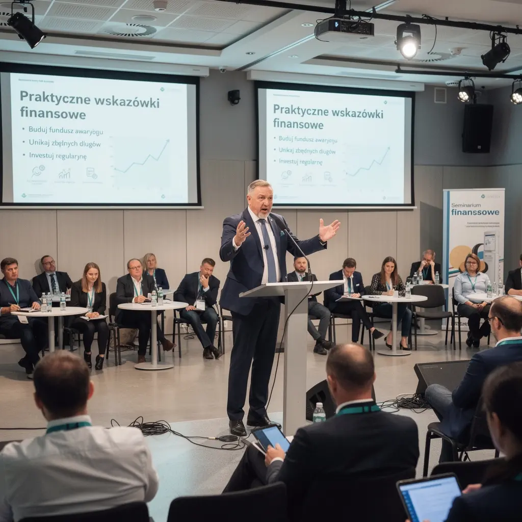 Grafika pokazująca różne waluty w formie monet i banknotów.